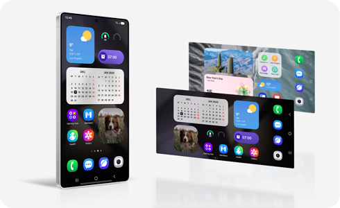 갤럭시 홈 화면 꾸미기