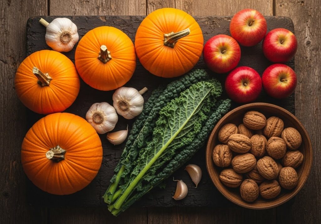 2025년 11월 가을철 면역력 올리는 습관 총정리 가을철 면역력을 올리는 제철 과일