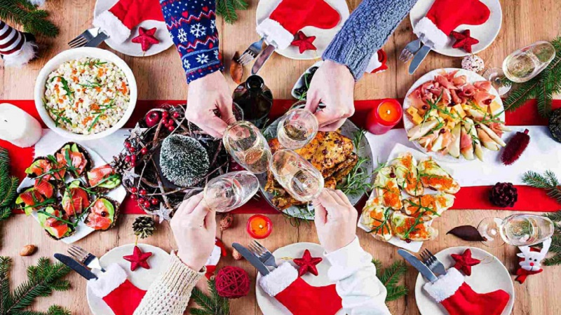 크리스마스 홈파티 준비