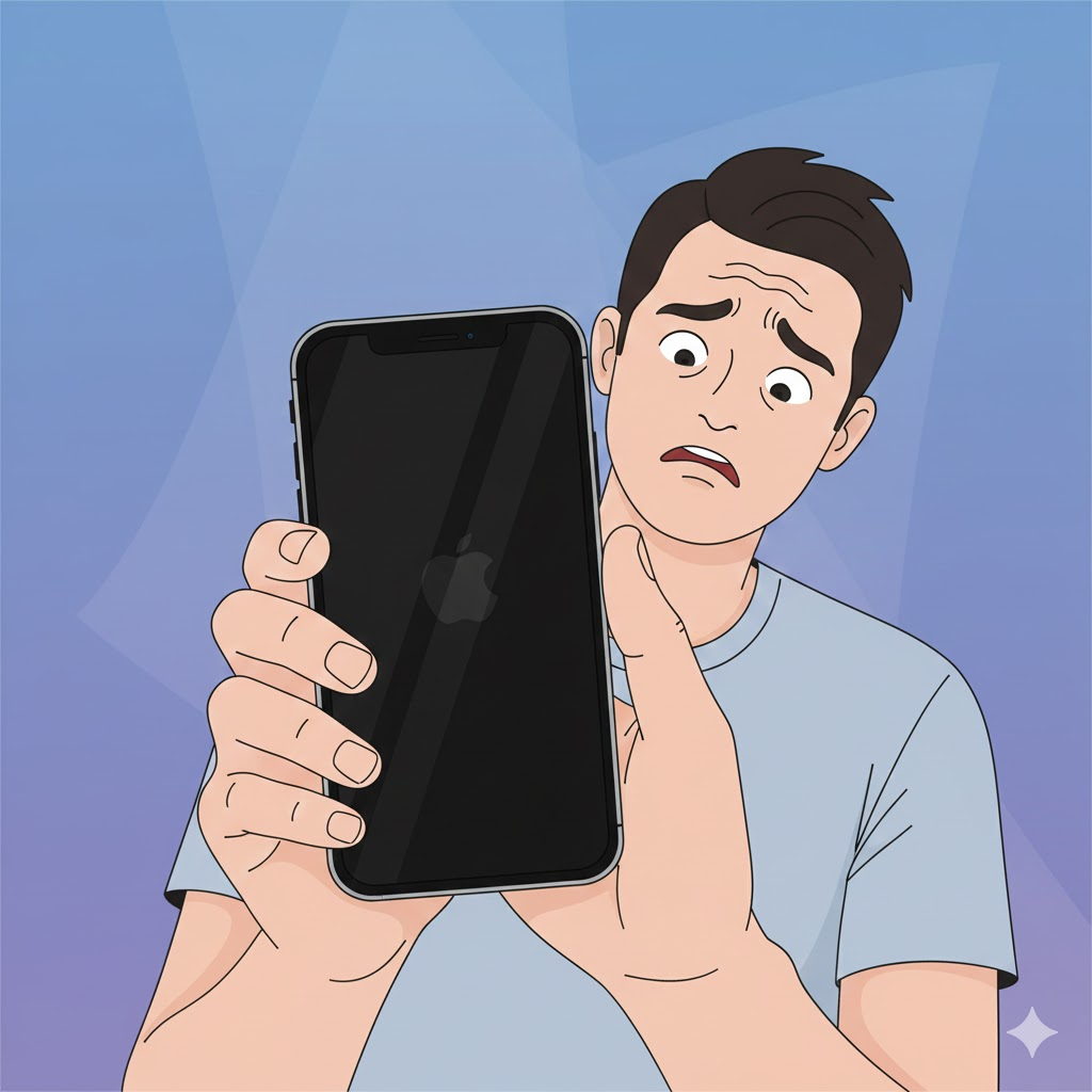 아이폰 화면 검게만 보일 때, 이렇게 5단계로 복구해보세요 아이폰 화면 검게만 보일 때