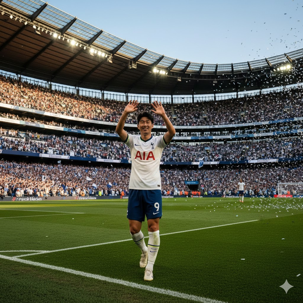 손흥민 12월 마지막 토트넘 홈경기 공식 작별 인사