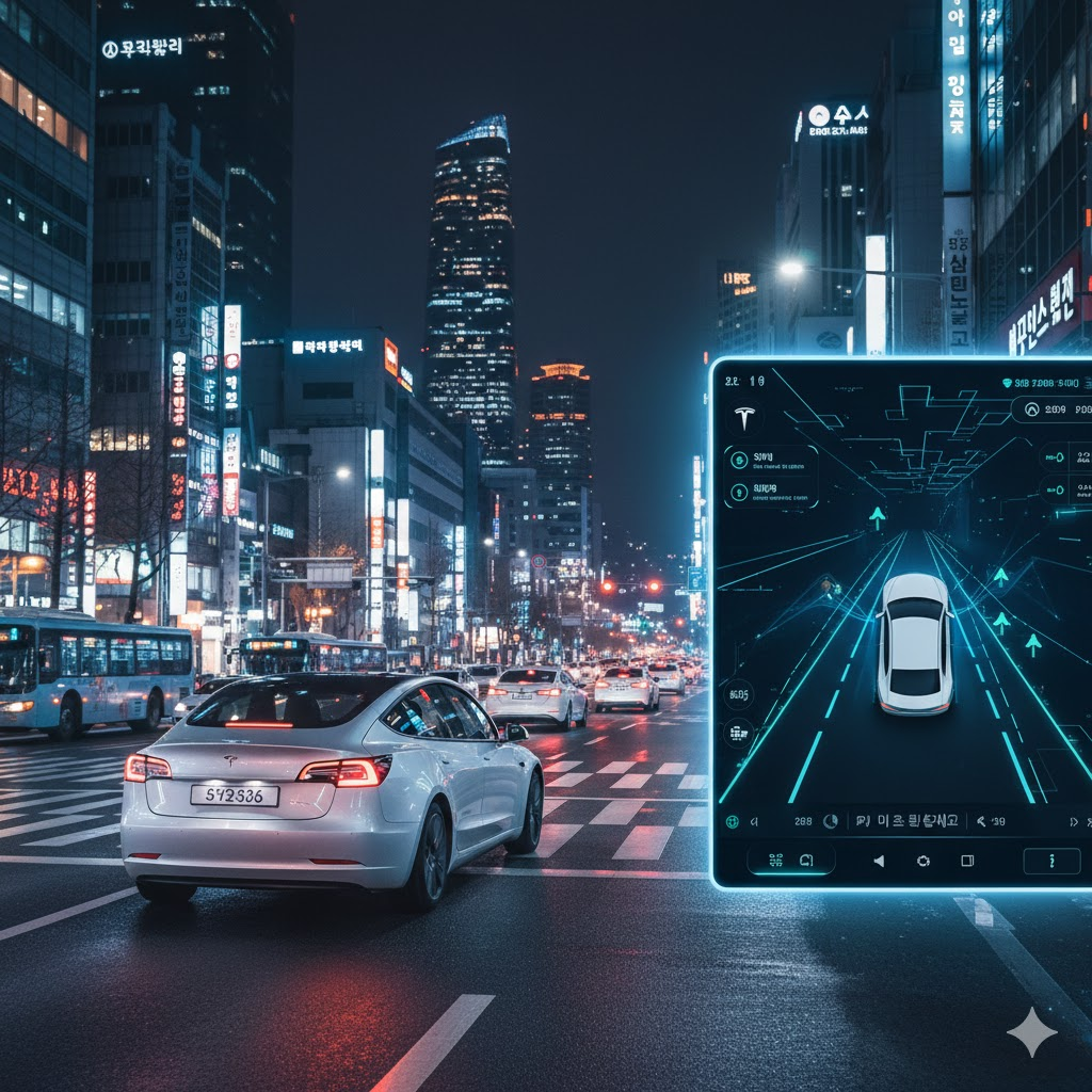 2025 테슬라 FSD 한국 정식 배포