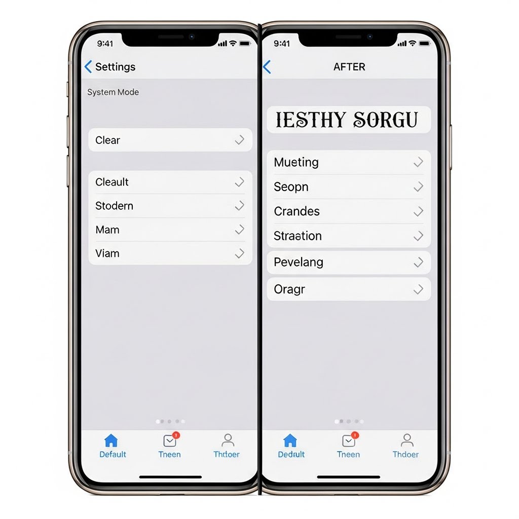 아이폰 폰트 바꿨는데 이상할 때? 이렇게만 체크하면 다시 예뻐져요 : 6단계 아이폰 폰트 바꿨는데 이상할 때