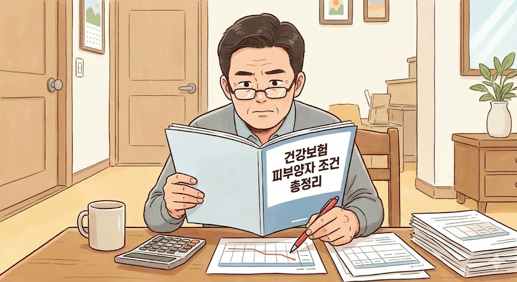 건강보험 피부양자 조건 총정리