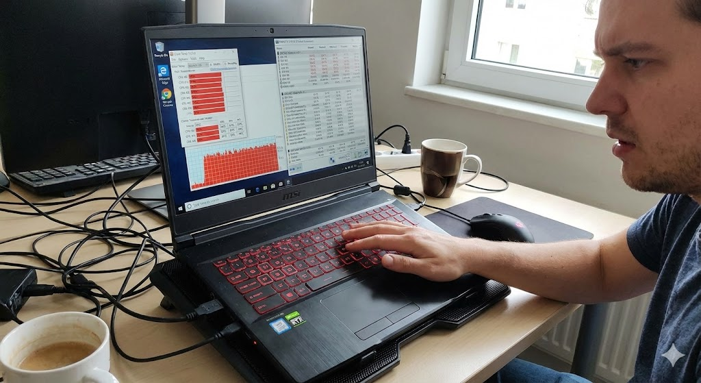 윈도우 노트북 발열 심할 때