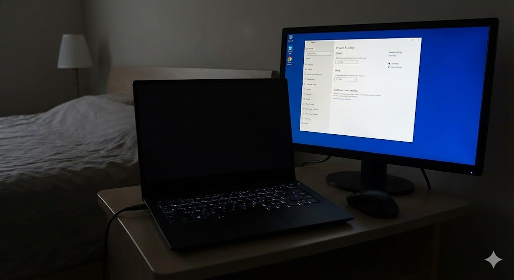 노트북 잠자기 후 화면 안 켜질 때