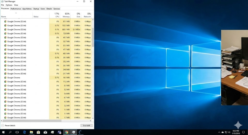 Chrome 실행 안됨 로딩 안될 때
