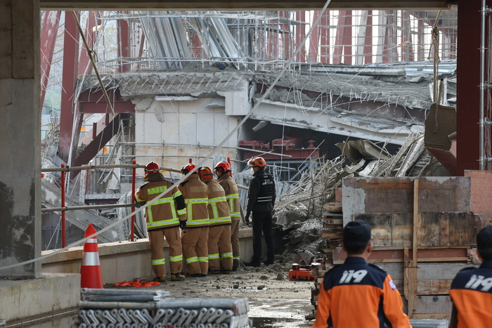 광주대표도서관 공사장 붕괴 사고 원인