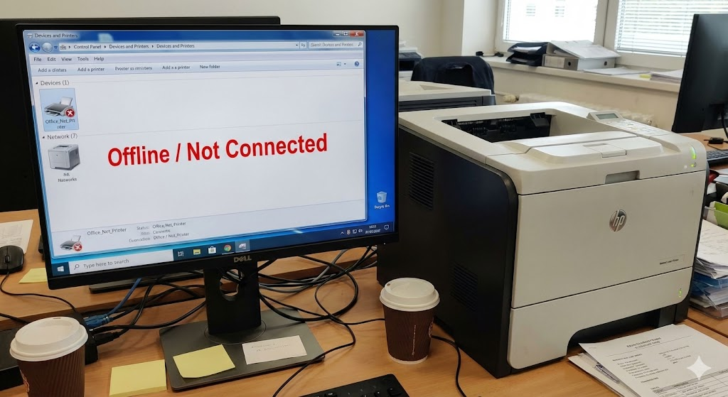 네트워크 프린터 설정 오류 해결