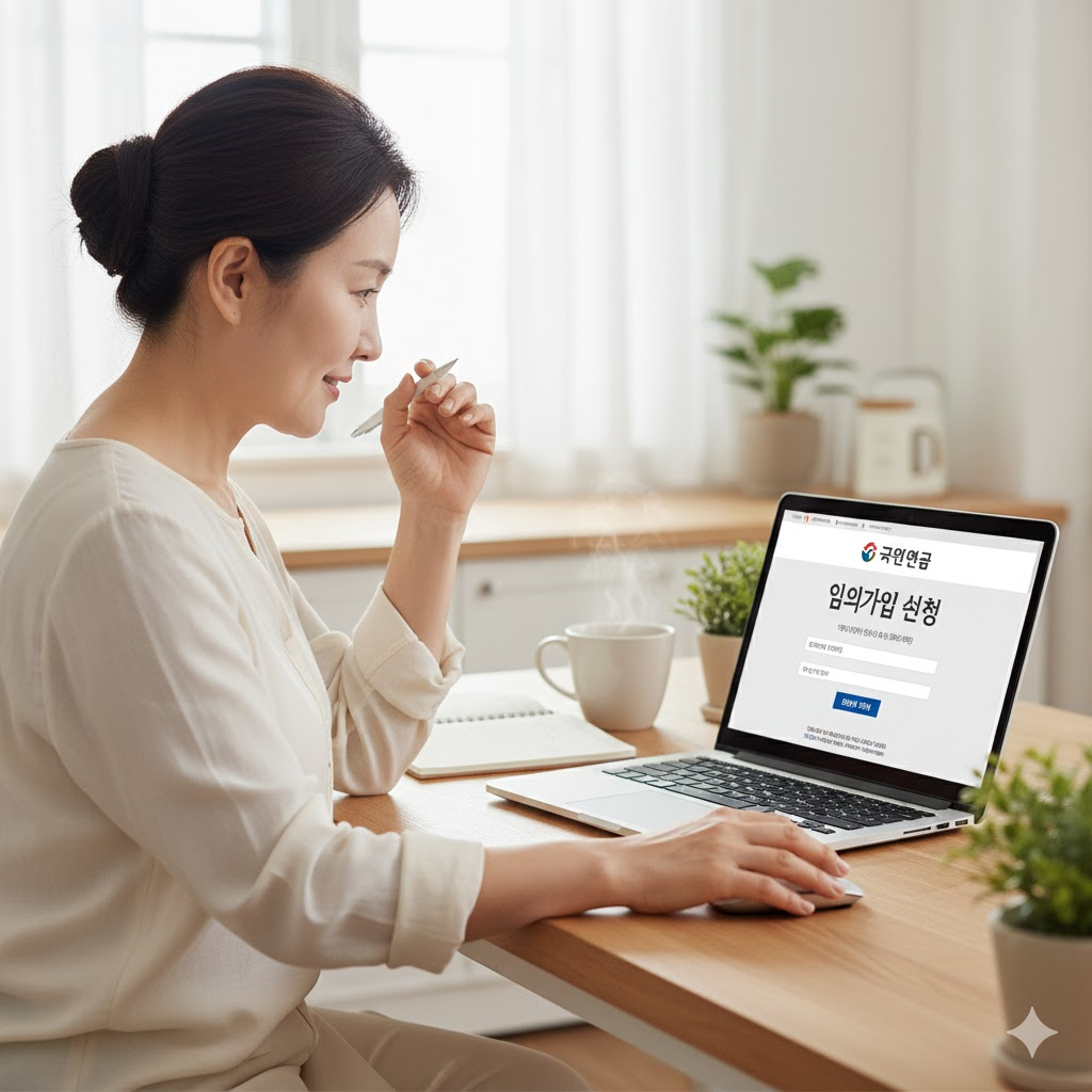 2025년 국민연금 임의 가입