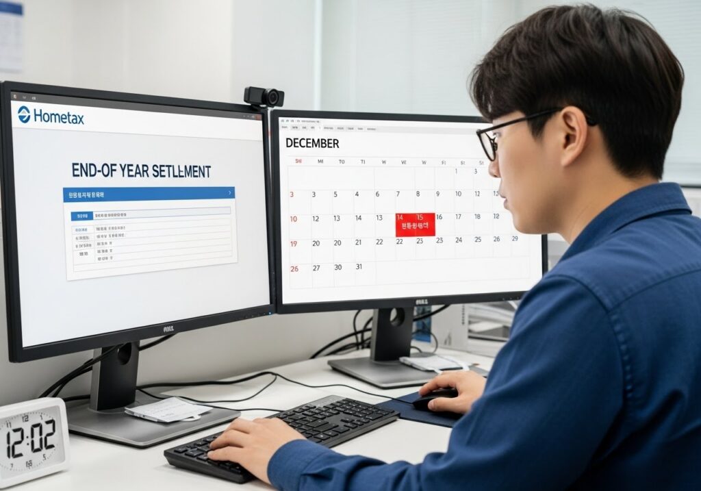 2025 연말정산 연말 기한 놓쳤을 때 해결하는 방법 : 연초 대응 전략 연말정산 연말 기한 놓쳤을 때