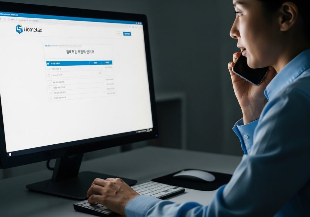 연말정산 회사에서 안해줄 때 직접 신고하는 방법 (2025 자진신고 가이드) 연말정산 회사에서 안해줄 때