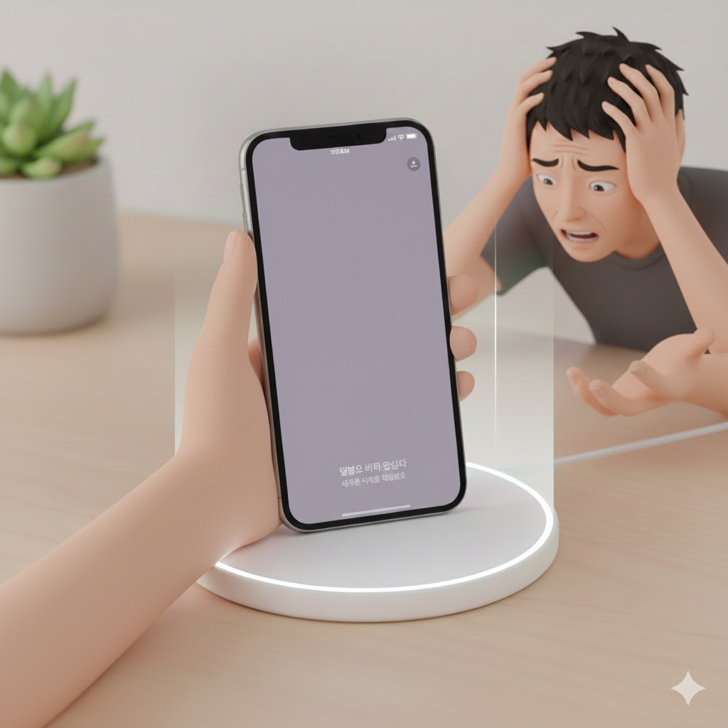 아이폰에서 찍은 사진 저장