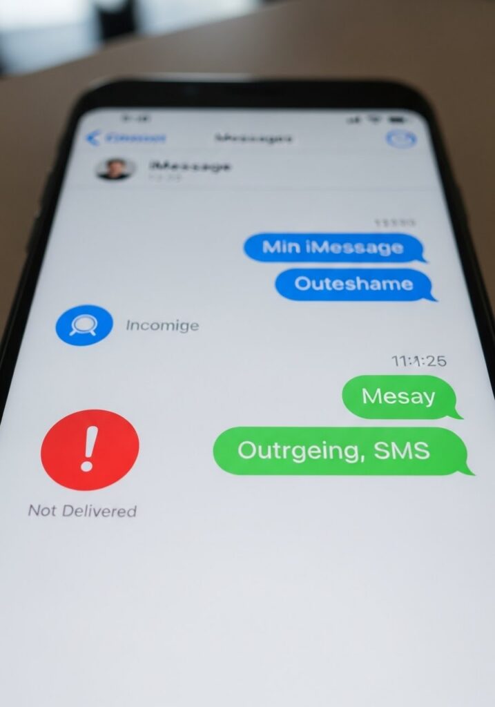 아이폰 문자전송 실패할 때