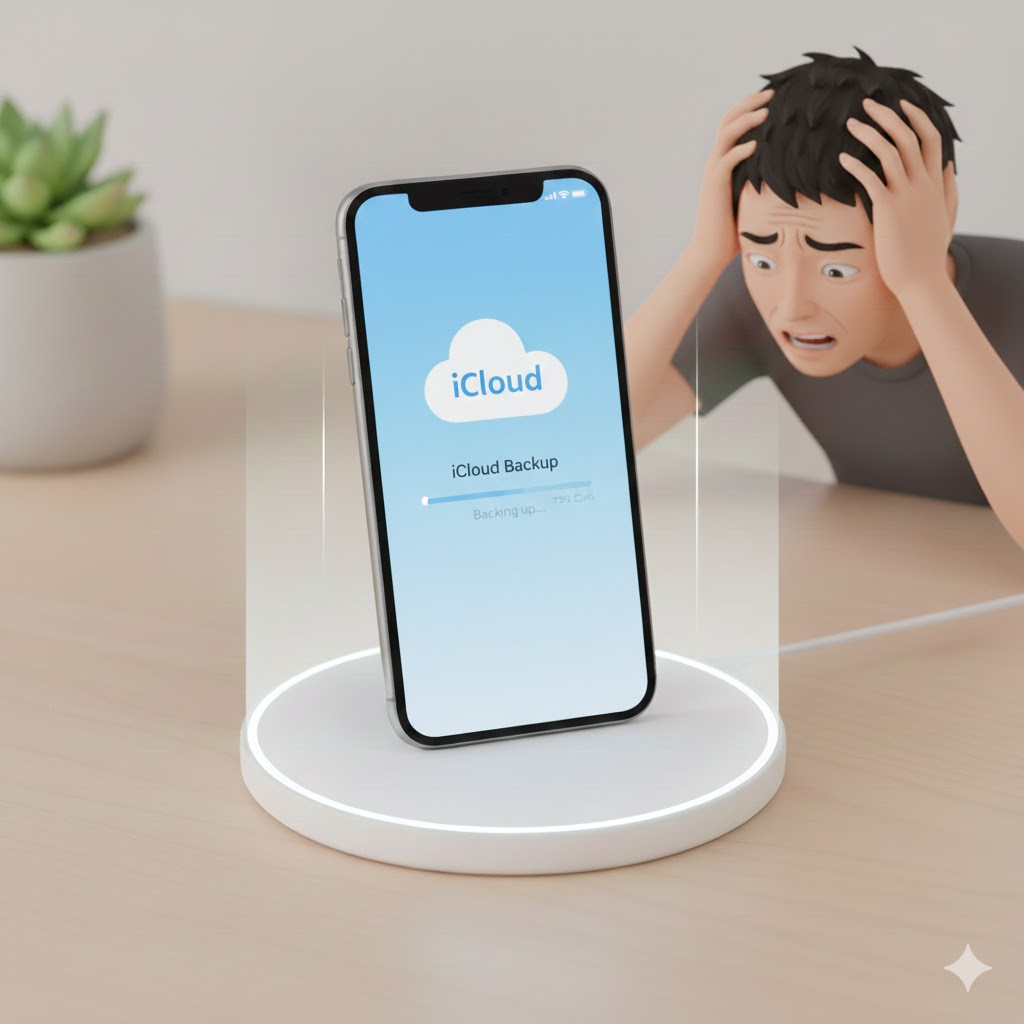 아이폰 iCloud 백업 실패
