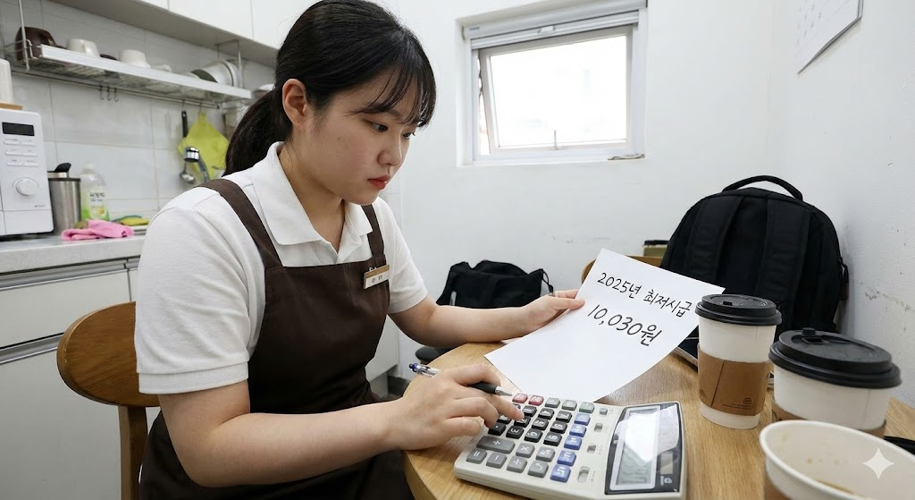 2025 최저임금 월급 계산 기준