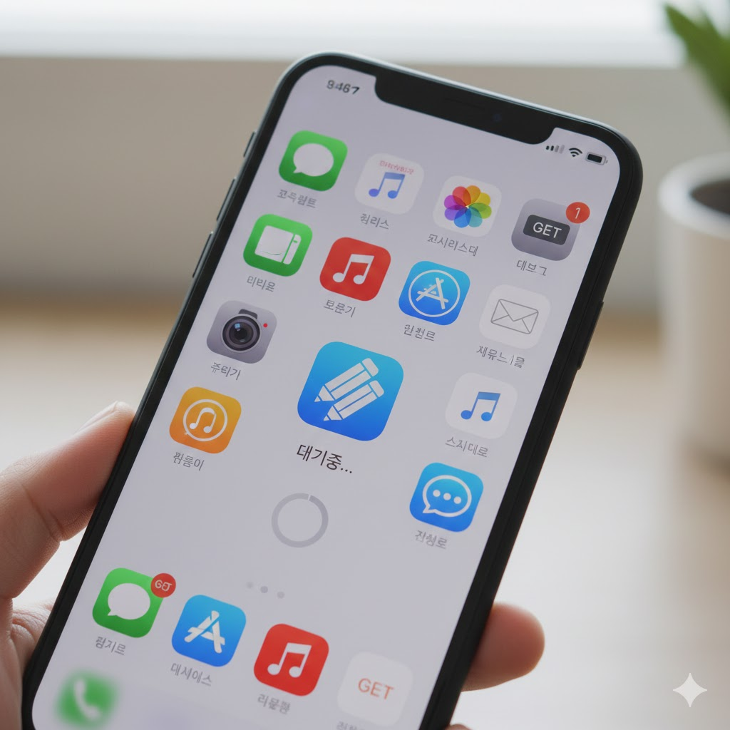 아이폰 앱스토어에서 다운로드 안될 때