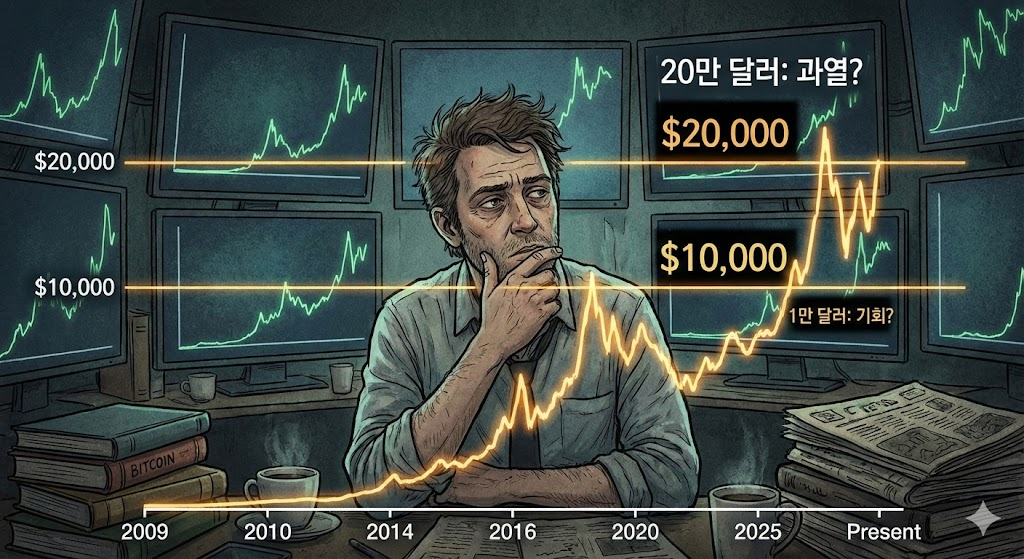 2026년 비트코인 1만달러 폭락 전망