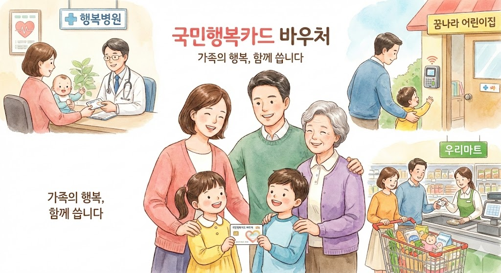 국가바우처 23종 국민행복카드