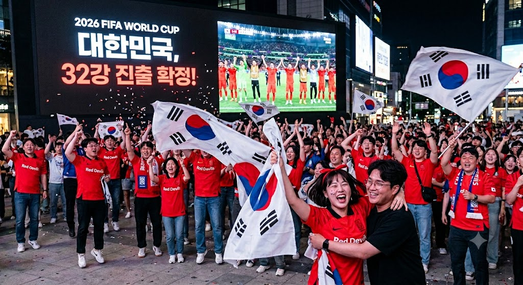 대한민국 축구 32강 진출 시나리오