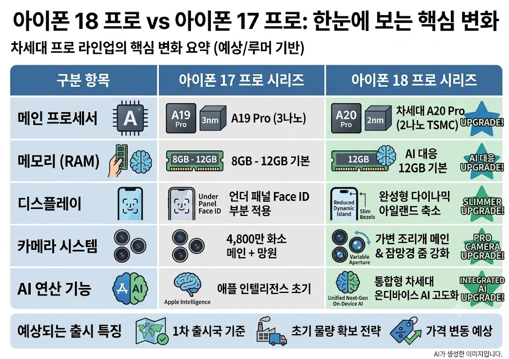 아이폰18 프로 1차 출시국