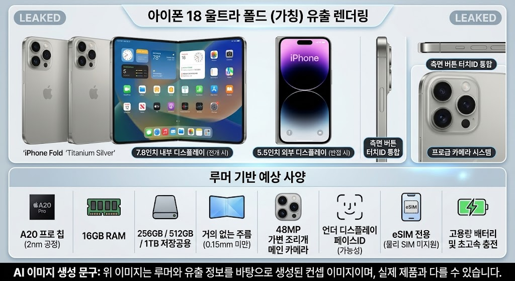 아이폰18 폴더블
