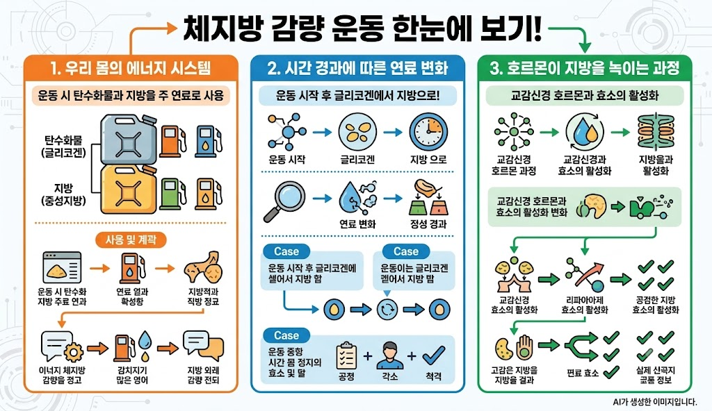 체지방 감량 운동