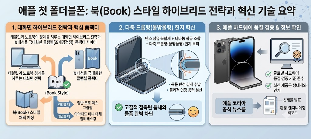 애플 첫 폴더블폰 공개 임박