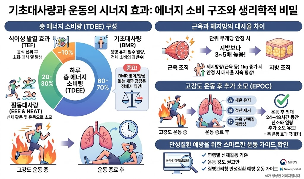 기초대사량과 운동