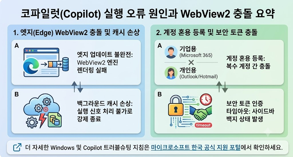 코파일럿(Copilot) 실행 오류