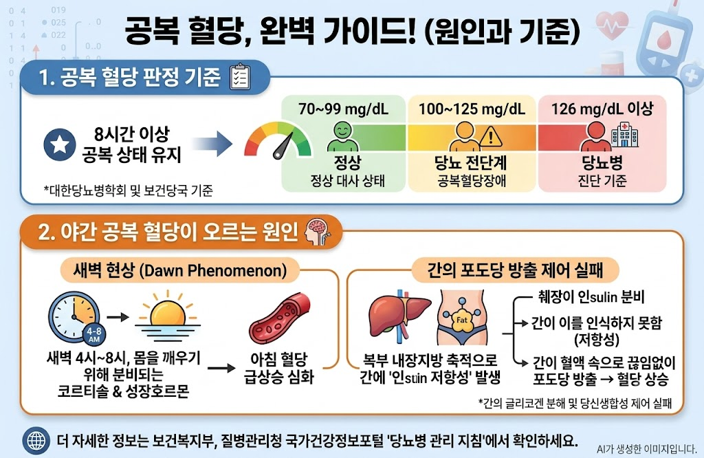 공복혈당 낮추는 방법