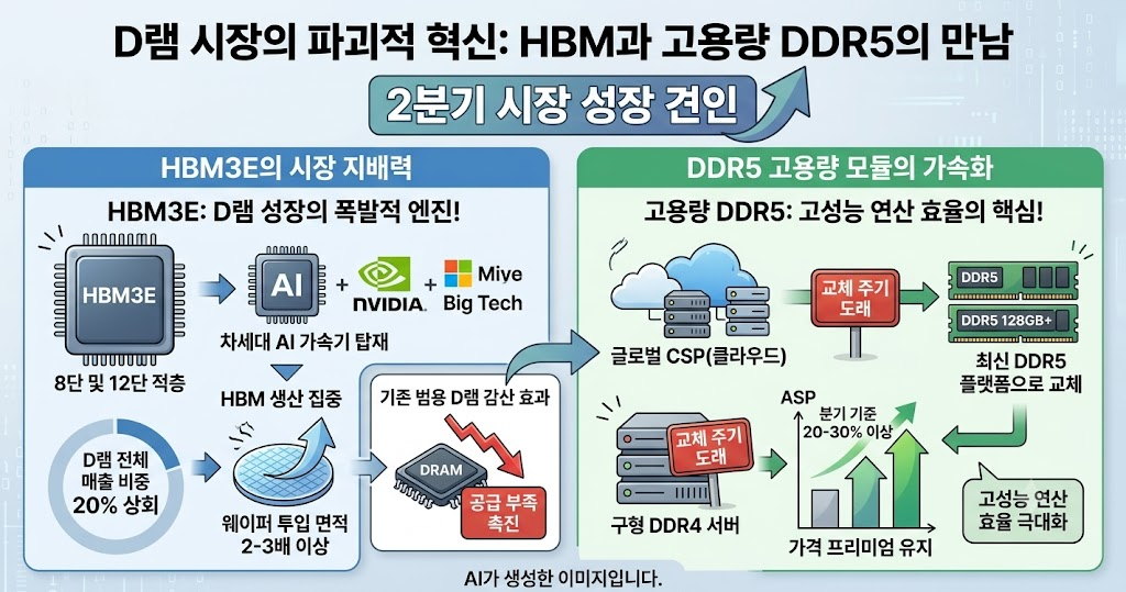 2분기 D램 시장 60% 성장