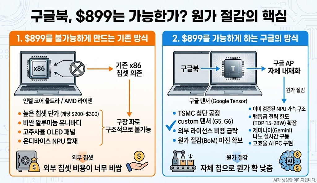 구글북 899달러 가능한가
