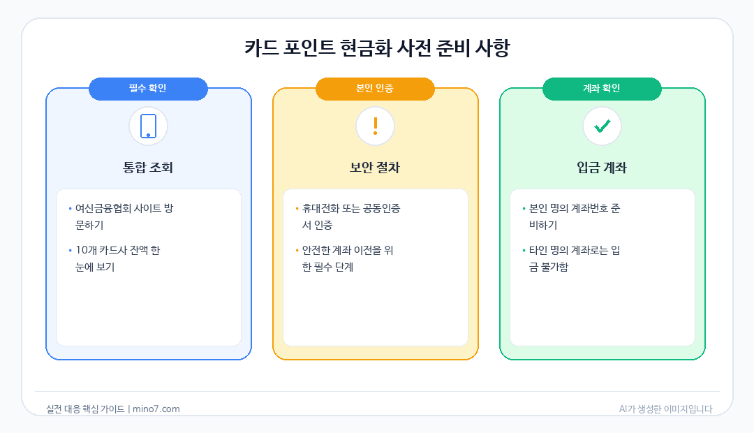 카드 포인트 현금화