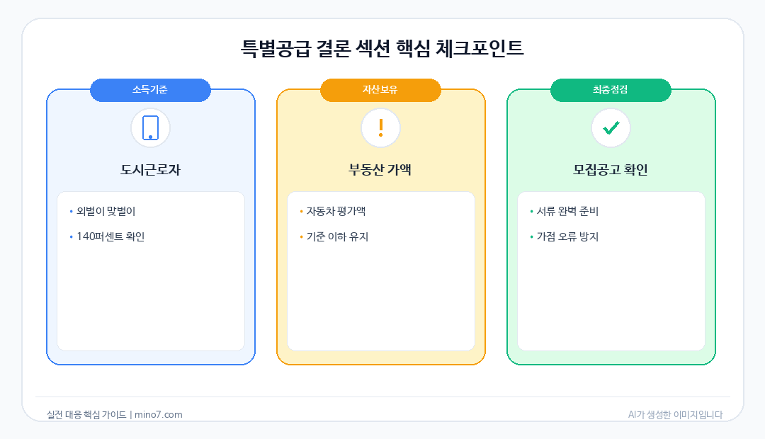 특별공급 당첨
