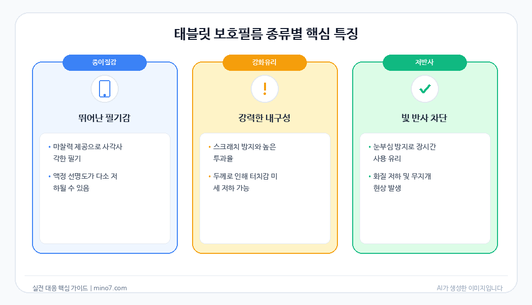 태블릿 보호필름