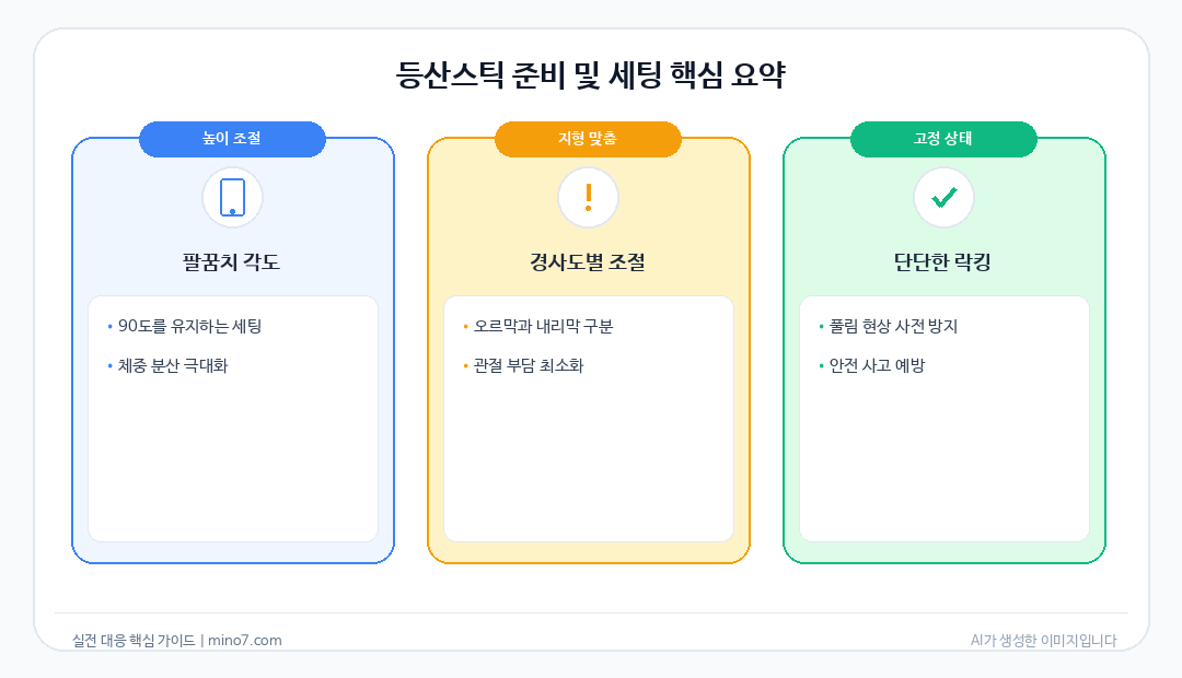 등산스틱