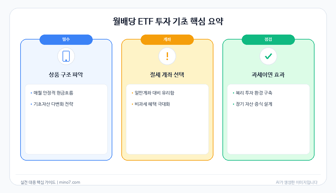 월배당 ETF 투자