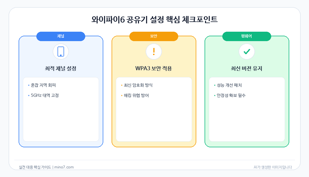 와이파이6 공유기