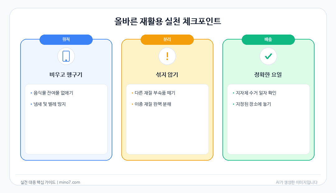 분리수거 방법
