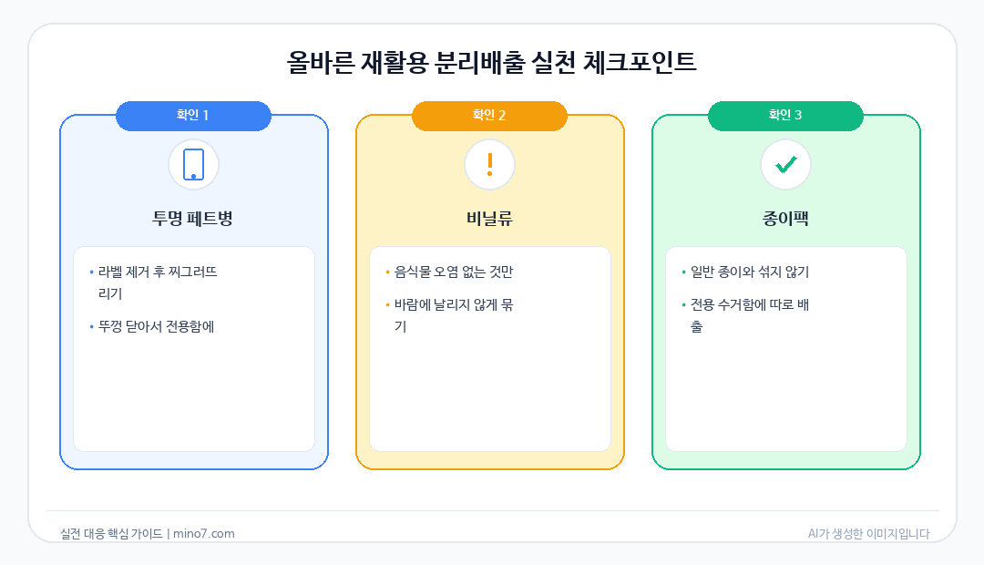재활용 분리배출